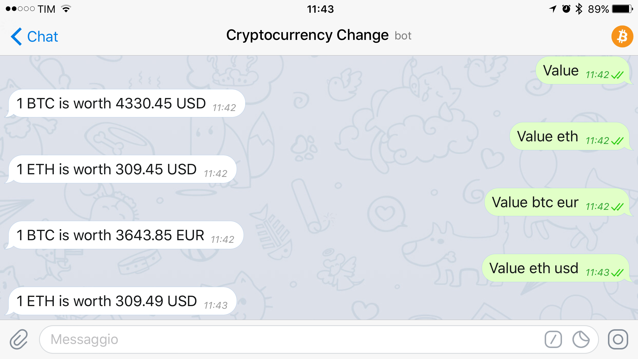 Bot Telegram Finito