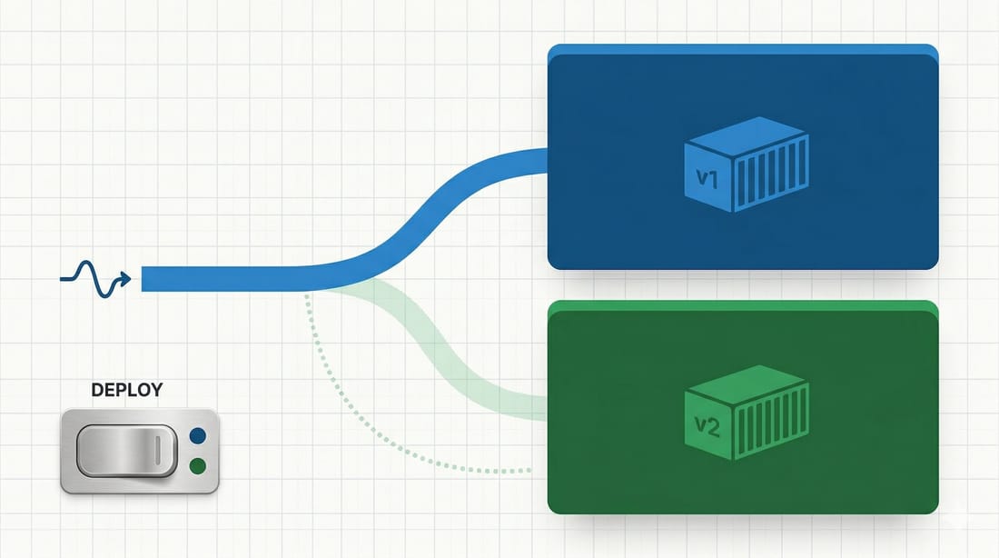Green-blue Deployments with Docker and Ansible